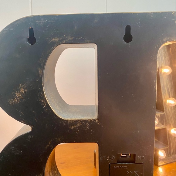 Rustic Brown LED BAR Sign - Picture 3 of 3